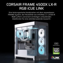 Corsair PC-Gehäuse 4500X LX ARGB Weiss