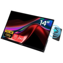 Verbatim 32088 TV e monitor portatile Nero 35,6 cm (14″) LED 1920 x 1080 Pixel