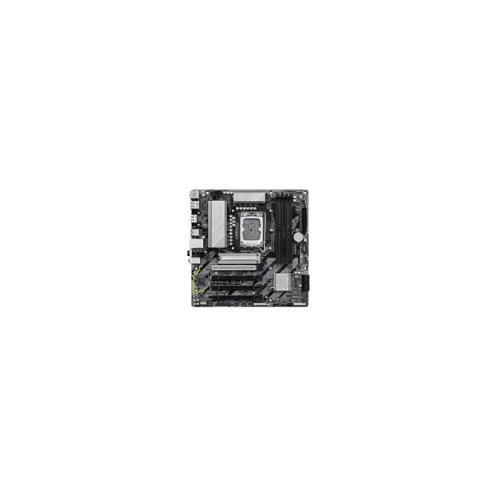 GIGABYTE B860M E Scheda Madre - CPU Intel Core Ultra Series, VRM a 4+1+2 fasi, fino a 8800MHz DDR5 (O.C), 2xPCIe 4.0
