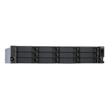 QNAP TL-R1200S-RP contenitore di unità di archiviazione Box esterno HDD/SSD Nero, Grigio 2.5/3.5"