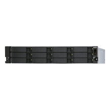 QNAP TL-R1200S-RP contenitore di unità di archiviazione Box esterno HDD/SSD Nero, Grigio 2.5/3.5"