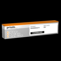 compatibile con OKI 09002311 (393/395)  Prindo PRIO09002311 Nastro colorato nero