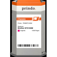 compatibile con Brother BTD180M magenta  Prindo Classic magenta Cartuccia d'inchiostro