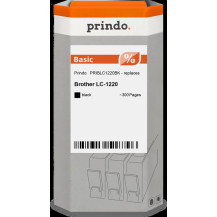 compatibile con Brother LC1220BK nero  Prindo Basic nero Cartuccia d'inchiostro