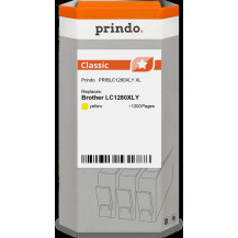 compatibile con Brother LC1280XLY giallo  Prindo Classic XL giallo Cartuccia d'inchiostro