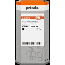 compatibile con Brother LC227XLBK nero  Prindo Classic XL nero Cartuccia d'inchiostro