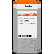 compatibile con Brother LC22UY giallo  Prindo Classic giallo Cartuccia d'inchiostro