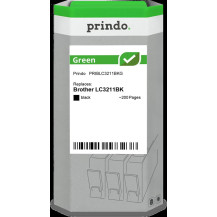 compatibile con Brother LC3211BK nero  Prindo Green nero Cartuccia d'inchiostro