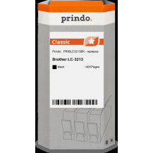 compatibile con Brother LC3213BK nero  Prindo Classic XL nero Cartuccia d'inchiostro