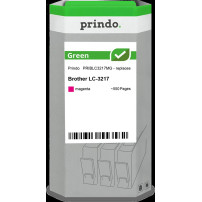 compatibile con Brother LC3217M magenta  Prindo Green magenta Cartuccia d'inchiostro