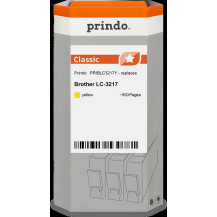 compatibile con Brother LC3217Y giallo  Prindo Classic giallo Cartuccia d'inchiostro