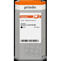 compatibile con Brother LC421XLBK nero  Prindo Classic XL nero Cartuccia d'inchiostro