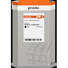 compatibile con Brother LC422XLBK nero  Prindo Classic XL nero Cartuccia d'inchiostro