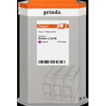 compatibile con Brother LC427M magenta  Prindo Classic magenta Cartuccia d'inchiostro