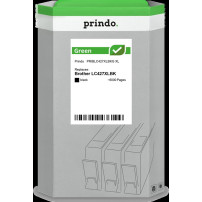 compatibile con Brother LC427XLBK nero  Prindo Green XL nero Cartuccia d'inchiostro
