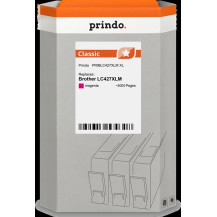 compatibile con Brother LC427XLM magenta  Prindo Classic XL magenta Cartuccia d'inchiostro