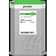 compatibile con Brother LC427XLM magenta  Prindo Green XL magenta Cartuccia d'inchiostro