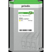 compatibile con Brother LC427XLY giallo  Prindo Green XL giallo Cartuccia d'inchiostro