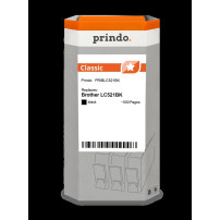 compatibile con Brother LC521BK nero  Prindo Classic nero Cartuccia d'inchiostro