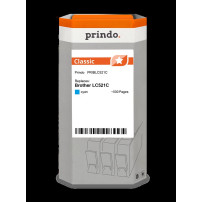 compatibile con Brother LC521C ciano  Prindo Classic ciano Cartuccia d'inchiostro