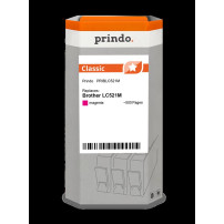 compatibile con Brother LC521M magenta  Prindo Classic magenta Cartuccia d'inchiostro