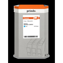 compatibile con Brother LC527C ciano  Prindo Classic ciano Cartuccia d'inchiostro
