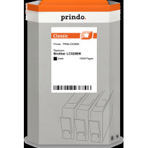 compatibile con Brother LC528BK nero  Prindo Classic nero Cartuccia d'inchiostro
