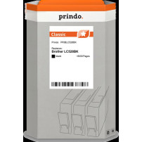 compatibile con Brother LC528BK nero  Prindo Classic nero Cartuccia d'inchiostro
