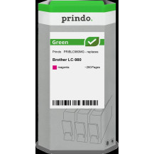 compatibile con Brother LC980M magenta  Prindo Green magenta Cartuccia d'inchiostro