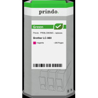 compatibile con Brother LC980M magenta  Prindo Green magenta Cartuccia d'inchiostro