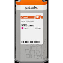 compatibile con Brother LC985M magenta  Prindo Classic magenta Cartuccia d'inchiostro