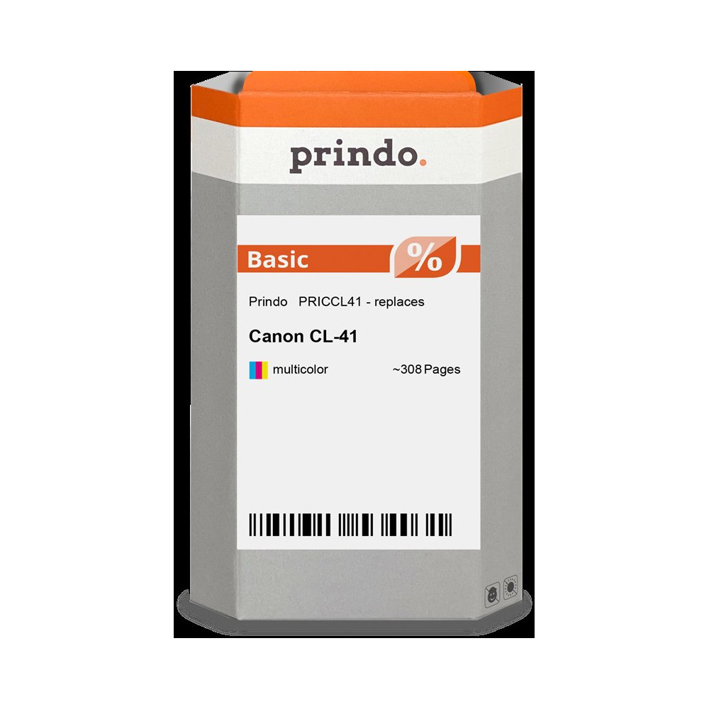 compatibile con Canon CL-41 differenti colori (0617B001)  Prindo Basic differenti colori Cartuccia d'inchiostro