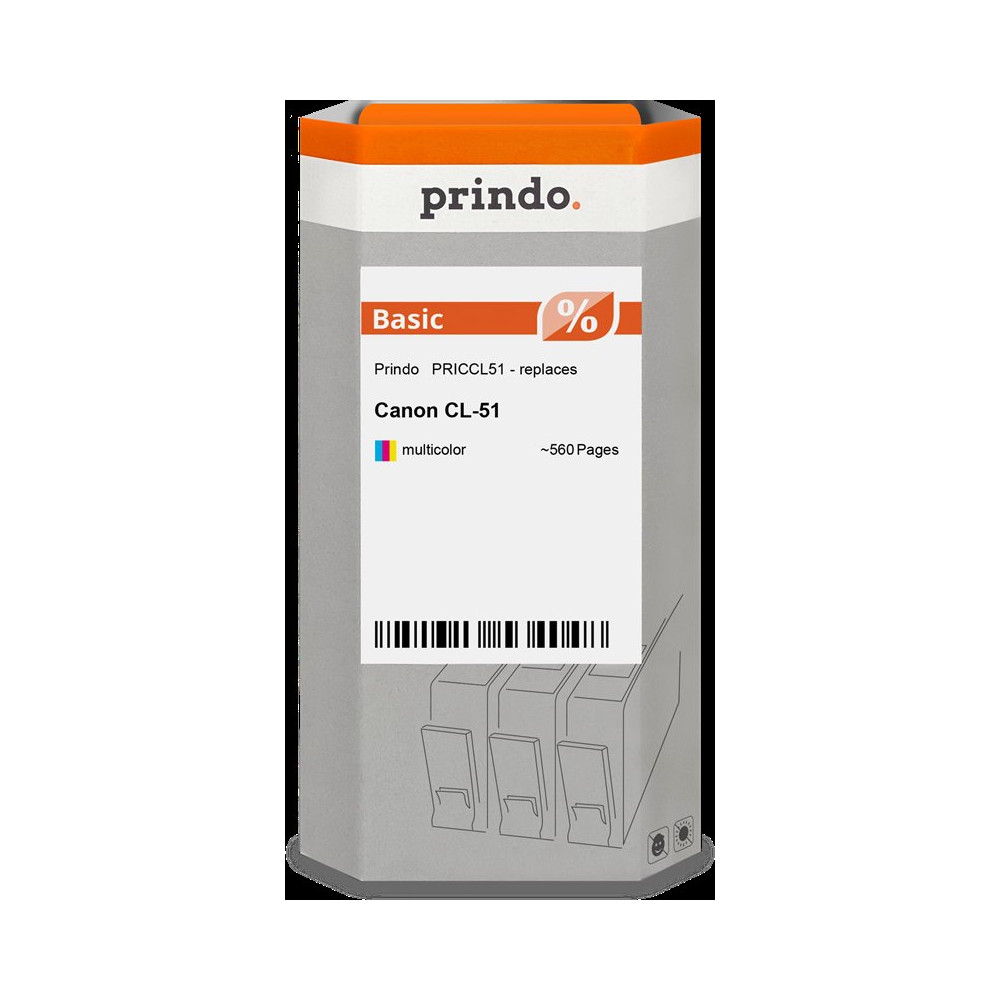 Prindo Basic differenti colori Cartuccia d'inchiostro
