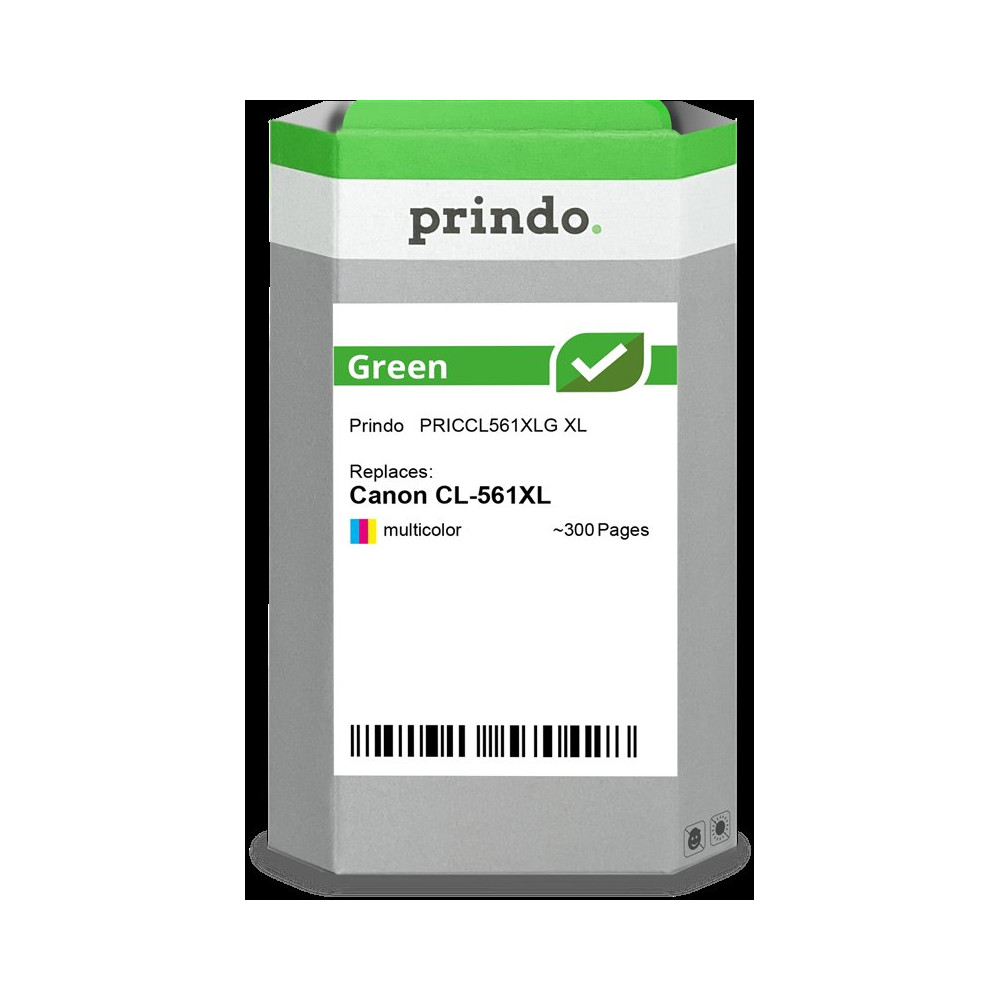 compatibile con Canon CL-561XL differenti colori (3730C001)  Prindo Green XL differenti colori Cartuccia d'inchiostro