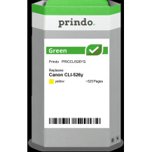 compatibile con Canon CLI-526y giallo (4543B001)  Prindo Green giallo Cartuccia d'inchiostro