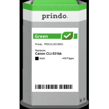 compatibile con Canon CLI-531bk nero (6118C001)  Prindo Green nero Cartuccia d'inchiostro