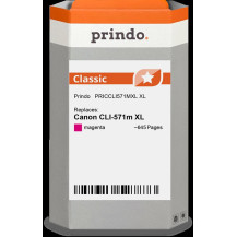 compatibile con Canon CLI-571m XL magenta (0333C001)  Prindo Classic XL magenta Cartuccia d'inchiostro
