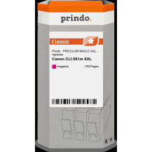 compatibile con Canon CLI-581m XXL magenta (1996C001)  Prindo Classic XXL magenta Cartuccia d'inchiostro