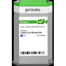 compatibile con Canon CLI-581pb XXL Blu (1999C001)  Prindo Green XXL Blu Cartuccia d'inchiostro