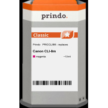 compatibile con Canon CLI-8m magenta (0622B001)  Prindo Classic magenta Cartuccia d'inchiostro