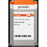 compatibile con Canon CLI-8m magenta (0622B001)  Prindo Classic magenta Cartuccia d'inchiostro