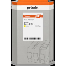 compatibile con Canon GI-46y giallo (4429C001)  Prindo Classic giallo Cartuccia d'inchiostro