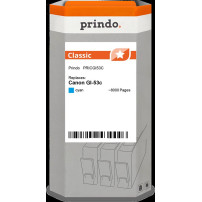compatibile con Canon GI-53c ciano (4673C001)  Prindo Classic ciano Cartuccia d'inchiostro