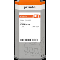 compatibile con Canon GI-53r Rosso (4717C001)  Prindo Classic Rosso Cartuccia d'inchiostro