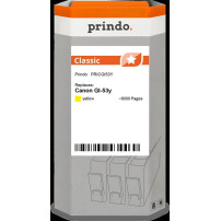 compatibile con Canon GI-53y giallo (4690C001)  Prindo Classic giallo Cartuccia d'inchiostro