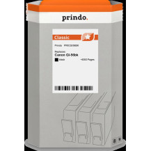 compatibile con Canon GI-56bk nero (4412C001)  Prindo Classic nero Cartuccia d'inchiostro