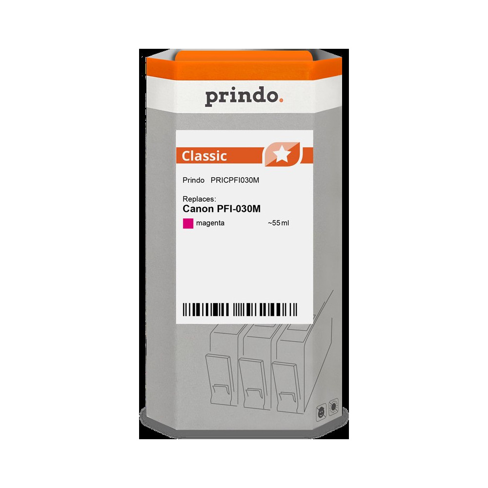 compatibile con Canon PFI-030M magenta (3491C001)  Prindo Classic magenta Cartuccia d'inchiostro