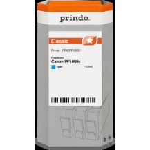 compatibile con Canon PFI-050c ciano (5699C001)  Prindo Classic ciano Cartuccia d'inchiostro