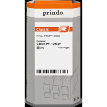 compatibile con Canon PFI-1000gy Grigio (0552C001)  Prindo Classic Grigio Cartuccia d'inchiostro