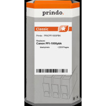 compatibile con Canon PFI-1000pbk Nero (Foto) (0546C001)  Prindo Classic Nero (Foto) Cartuccia d'inchiostro